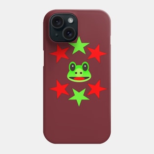 frog with star Phone Case