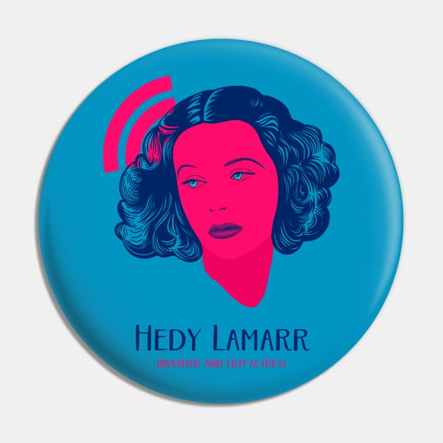 Hedy Lamarr Pin by JanaMis