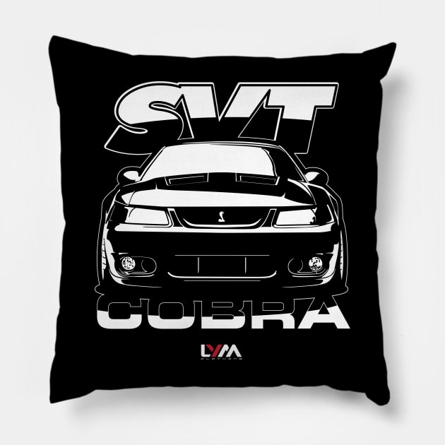 New Edge 2003/2004 Ford Mustang SVT Cobra Front Pillow by LYM Clothing