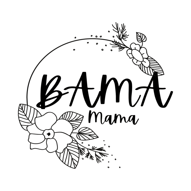 Bama Mama Flowers by MaryMerch