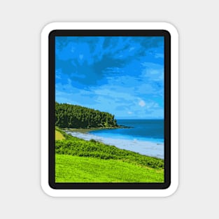Pirate Coast - Landscape Magnet