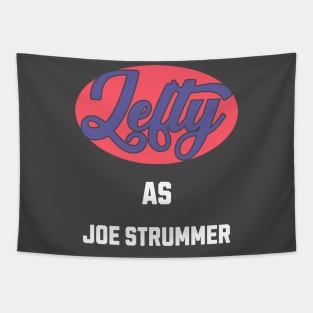 Lefty As Joe Strummer Tapestry