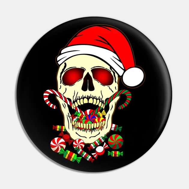 Skull Christmas Santa Claus 2# Pin by Korvus78