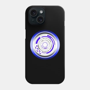 Cyberpunk Techno Tekno Design MetalIc Phone Case