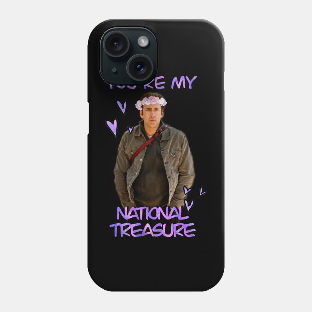 National Treasure Phone Case by sparklyfuzzbox@gmail.com