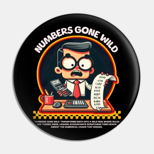 Funny Accountant Pin