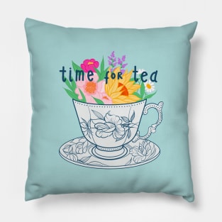 TIME FOR TEA Pillow