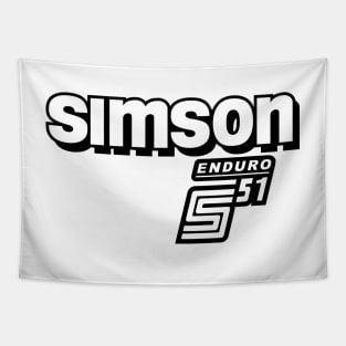 Simson S51 Enduro logo Tapestry