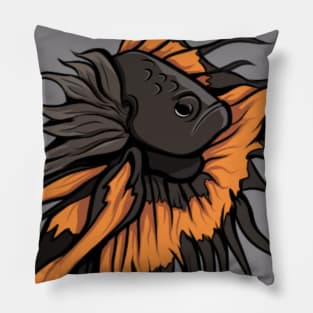 Flame Betta Pillow