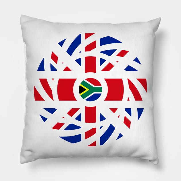 British South African Multinational Patriot Flag Pillow by Village Values