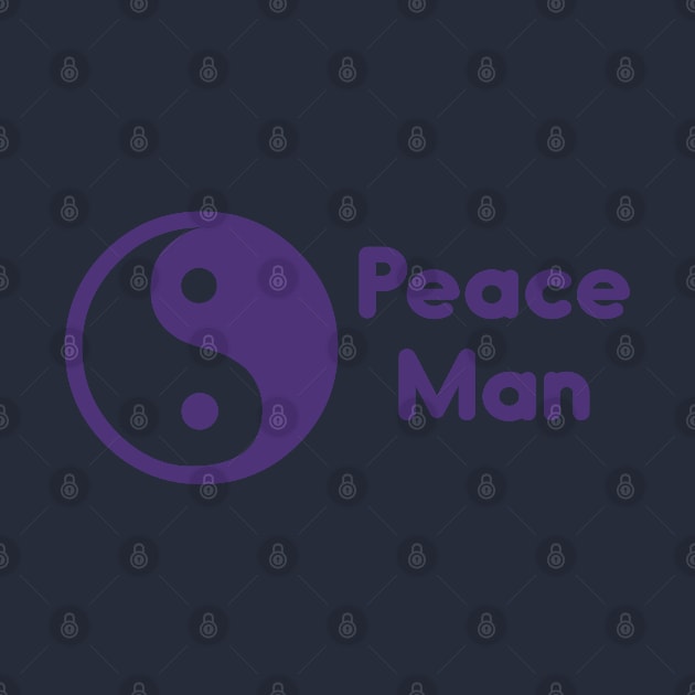 Peace Man Ying Yang by JakeRhodes