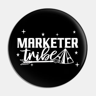 Best Marketer Tribe Retirement 1st Day of Work Appreciation Job Pin