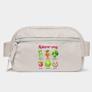 Adora-Veg Cute Kawaii Veggies Design Bag