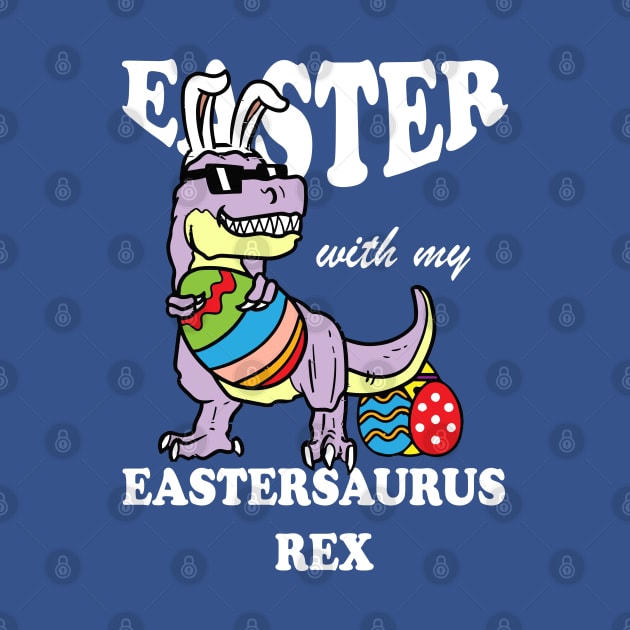 Easter with my eastersaurus rex Bunny Easter Eggs Hunting by LEGO