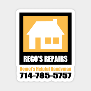 Rego's Repairs Magnet