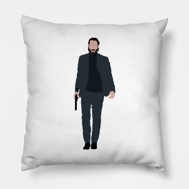 John Wick Pillow by FutureSpaceDesigns