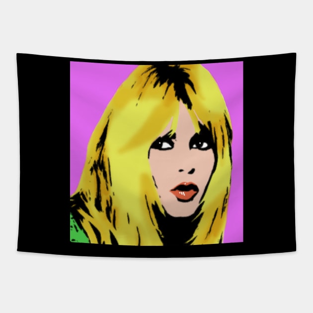 Bridget Bardot Tapestry by SiSuSiSu