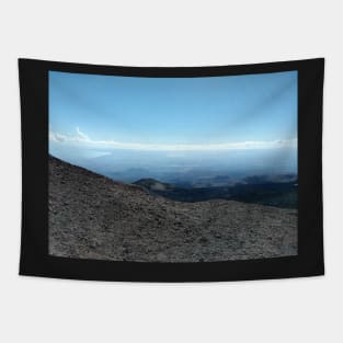 Etna long view panorama Tapestry