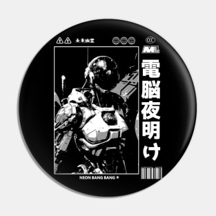 Cyberpunk Anime Cyborg Japan Streetwear Japanese Manga Aesthetic Pin