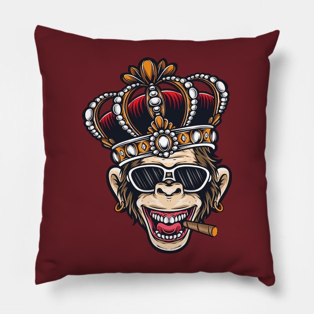 King monkey Pillow by Right-Fit27