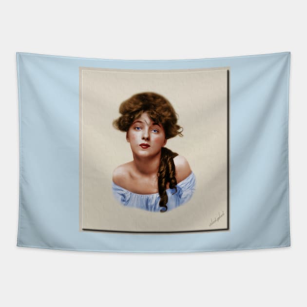 Evelyn Nesbit Tapestry by rgerhard