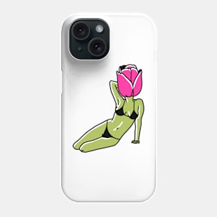 Flower Lady Phone Case