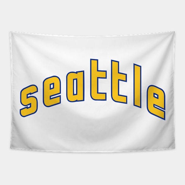 Defunct Seattle Pilots Baseball 1969 Tapestry by LocalZonly