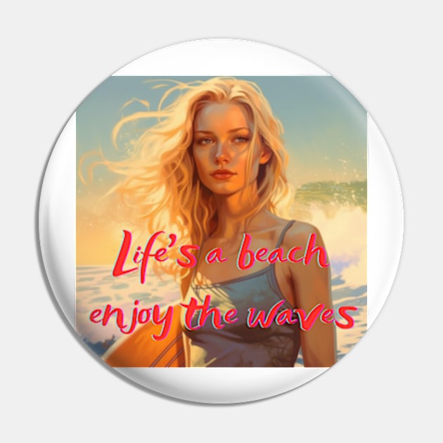 Life's a beach, enjoy the waves Pin by JEJU,NAMJA