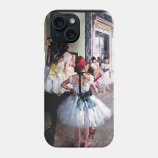 The Dance Class by Edgar Degas Phone Case