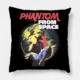 Phantom From Space )( Cult Classic Sci Fi Horror Fan Art Pillow