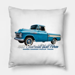 1957 Chevrolet Task Force Cameo Carrier Pickup Truck Pillow