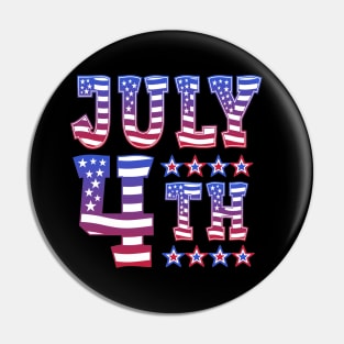 4th Of July! Pin