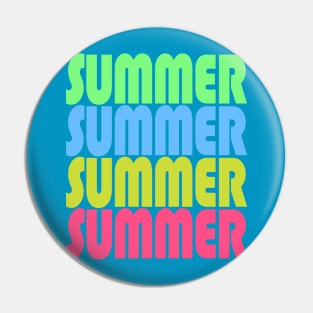 The Colors Of Summer Pin