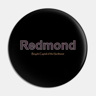 Redmond Grunge Text Pin