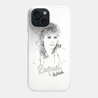 Raquel witch 80s, beauty Phone Case