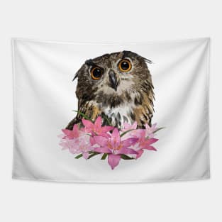 Royal Owl Tapestry