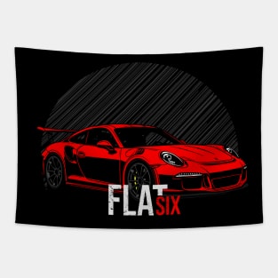 Racecar Motorsport 911 991 GT3 RS Car Tapestry