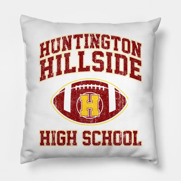 Huntington Hillside High School - Can't Hardly Wait (Variant) Pillow by huckblade