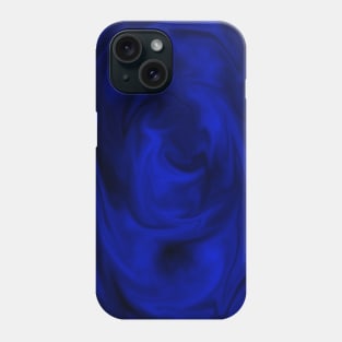 Blue rose abstract Phone Case