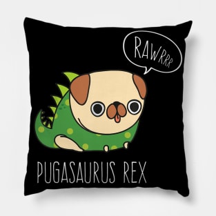 Pug Halloween Shirt Pugasaurus Rex Pug Dog Costume Pillow