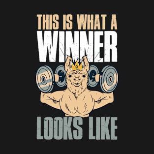 Winner Funny Motivational Quotes Gift T-Shirt