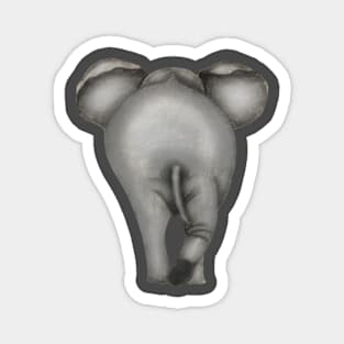 Elephant Derriere Magnet