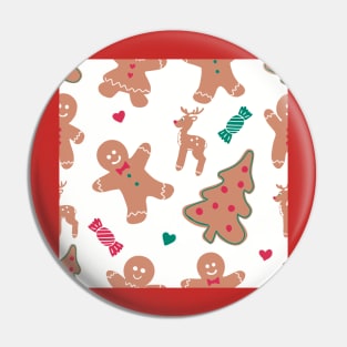 Gingerbread Cheer Pin