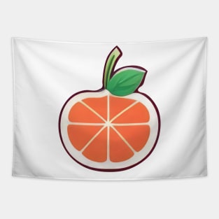 Stylized Orange Tapestry