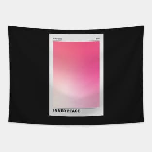 Hot Pink Aura Gradient Tapestry