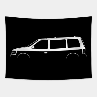 Dodge Caravan (1991) Silhouette Tapestry