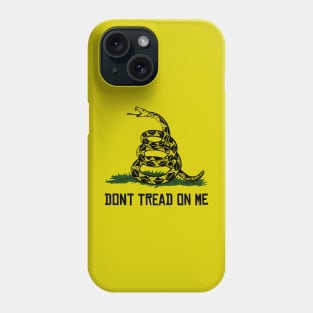 Libertarian gadsden flag dont tread on me Phone Case