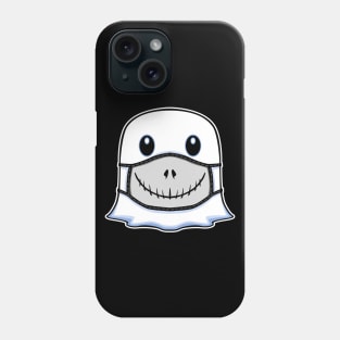 Ghost Halloween with Jack Mask Phone Case