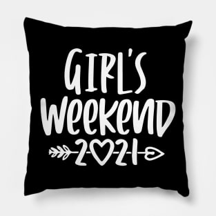 Girls Weekend 2021 Vacation Pillow