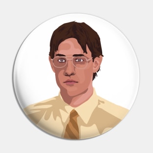 Jim as Dwight Pin